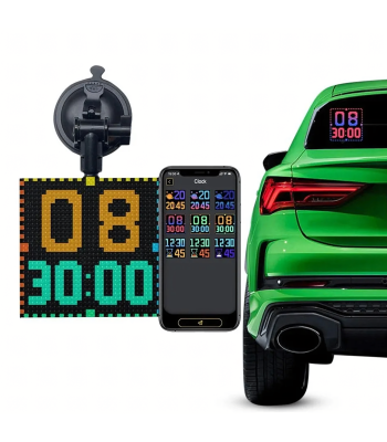 Intelligentne LED ekraan auto tagaklaasile