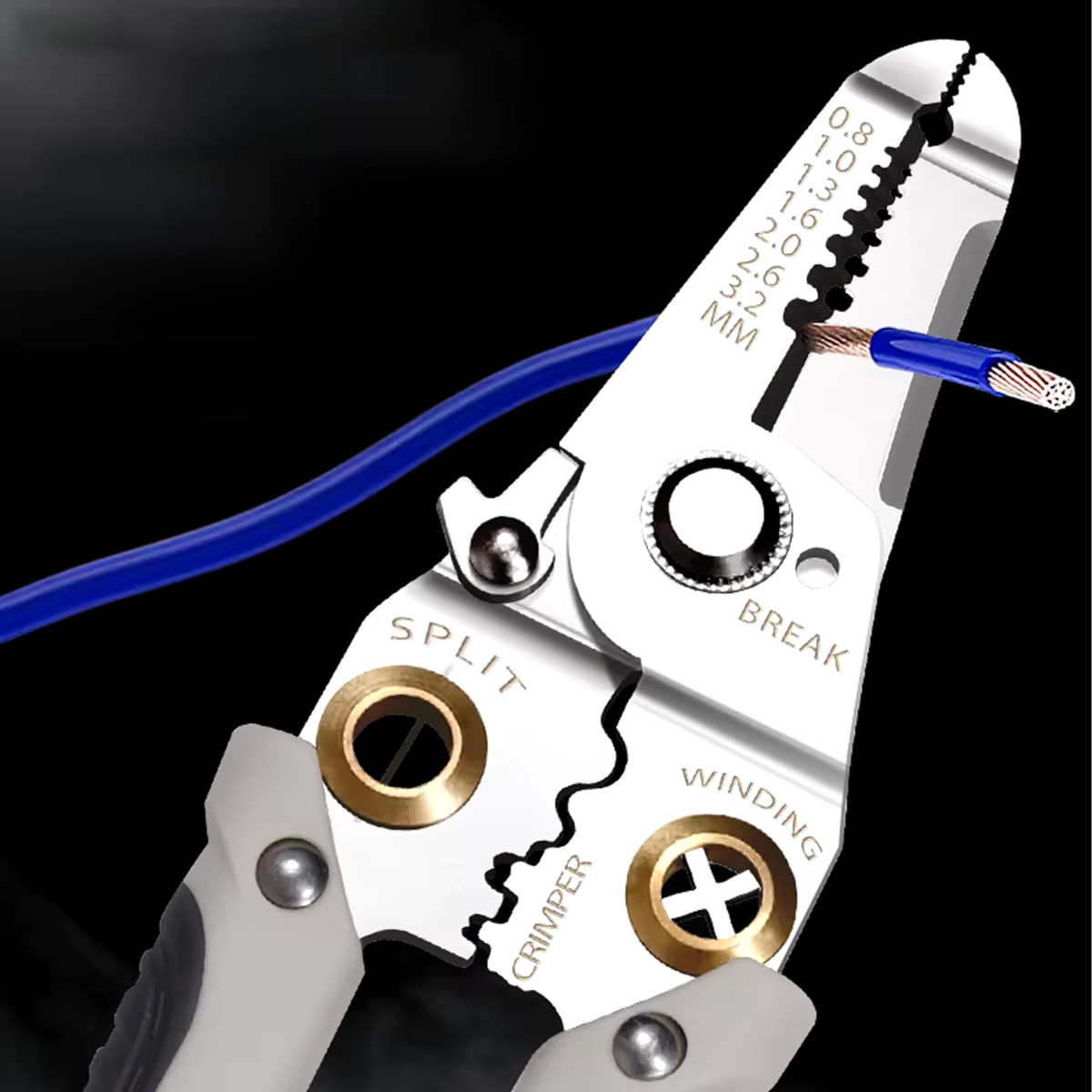 Isolatsiooni eemaldamise tangid 7 in 1