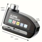 Blokeerimislukk pidurikettale 110dB 7 mm roller mootorratas jalgratas