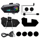 Mootorratta Kiivri Bluetooth 5.3 Kõrvaklapikomplekt