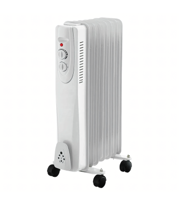 Elektriline õliradiaator termostaadiga 1500W 7-ribiline suur