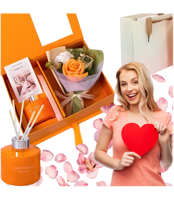 Apelsini aroomidifuusor koos pulkadega