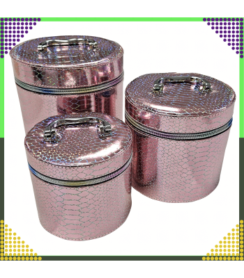 Kosmeetikakott Naiste Korraldaja Kosmeetikakohver 3in1 Peegel 3 tk