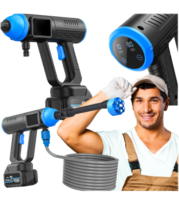 Juhtmeta survepesur LCD-ekraaniga 21V 50 Bar 500W komplekt