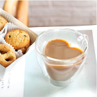 Armastuse Kruus Südamekujuline Topeltklaasist Kuumakindel 250 ml