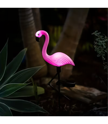 Dekoratiivne Päikesepatareiga Aialamp Flaming