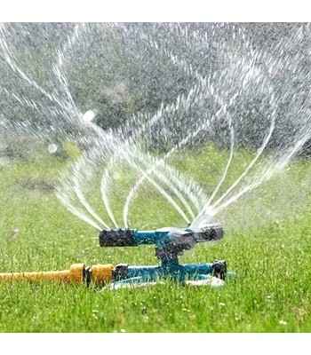 Aia pöörlev vihmuti 360° Kolmeharuline muru niisutamiseks