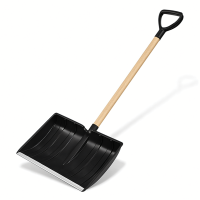 Lumelabidas Lume Lükamiseks Puust Tugev 130 cm