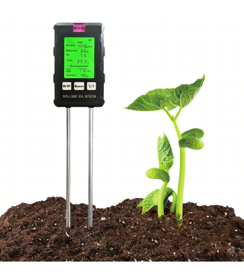 Kwasomierz Miernik Tester Gleby Glebowy Ph Gleby Podłoża 6w1