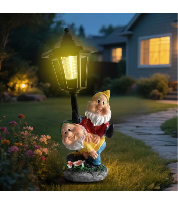 Päikeseenergiaga aia dekoratiivlamp