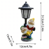Päikeseenergiaga aia dekoratiivlamp