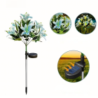 Päikeseenergia Aia Lamp Liilia Lille Kaunistus