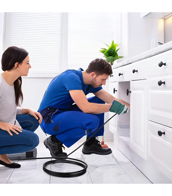 Kanalisatsiooni ja Torude Puhastamise Voolik 20m Adapterid Pesuritele