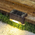 4x LED Päikeselamp Treppide Jaoks Veekindel Aialamp Terrassil
