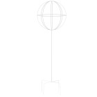 Aia Pergola Metallist Toetusega Ronitaimedele