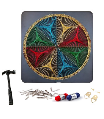 String Art loomingu komplekt 30x30 cm