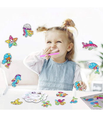 Teemanttikleebiste Mosaiikkomplekt Lastele