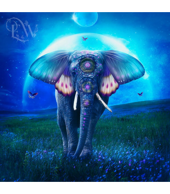 Teemanttikand - elevandi muster