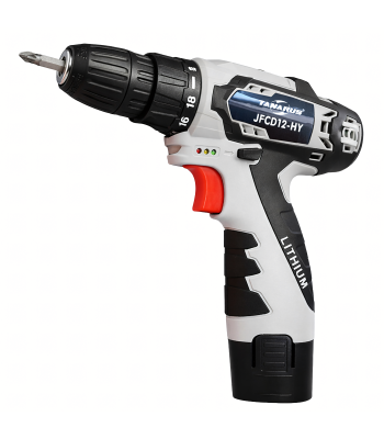 12V Akutrell Mini Kruvikeeraja LED Komplekt Kohver 2x Aku 1,5Ah