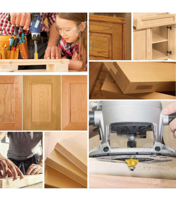 Puidutöö kiirlõikurite komplekt 12 tk