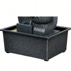 dekoratiivne lauapurskkaev led-valgustusega 30 x 15,5 x 21 cm