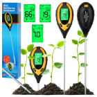 4in1 mulla pH-meeter mulla tester temperatuurimõõtjaga