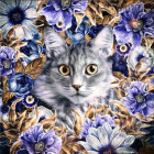 teemantmaalimise mosaiigikomplekt 5d armas kass 30 x 30 cm