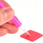 teemantmaalikomplekt lastega valge molbertiga 15 x 20 cm