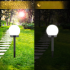 240x päikeseaiavalgusti LED-girland kuuliga, maasse torgatav dekoratiivne valgusti, 3 tk