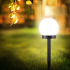 240x päikeseaiavalgusti LED-girland kuuliga, maasse torgatav dekoratiivne valgusti, 3 tk
