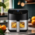 30x rasvavaba fritüür air fryer 6 l 1500 w 8 programmiga