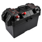 Akukarp akule voltmeetri ja 2x USB-pordiga, 12V