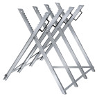 Kokkupandav metallist saepukk puidu lõikamiseks 83 x 83 x 78 cm