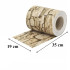4 x aialint 19 cm x 35 m, UV-kaitsega kivimustriga paneelaia kate