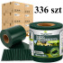 Aiapiirde lint 19 cm x 35 m, roheline UV-kaitsega paneelaia kate, 336 tk