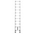 70 tk toetatav teleskoopredel, 11 astmega, kokkupandav, 150 kg, libisemisvastane, 3,2 m