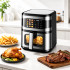 Õlivaba kuumaõhufritüür 12 programmiga, võimas, 1700W, 8L