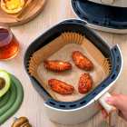 Paberist vormid Air fryer'ile ja kuumaõhufritüürile – 34 g, 100 tk, 16 × 16 cm