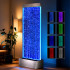 Eraldiseisev mullidega veesein led rgb 183 × 50,5 × 28 cm