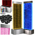 Eraldiseisev mullidega veesein led rgb 183 × 50,5 × 28 cm