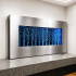 Rippuv veesein mullidega, led rgb valgustusega, 95 x 55 x 11,5 cm