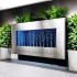 Rippuv veesein mullidega, led rgb valgustusega, 95 x 55 x 11,5 cm