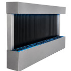 Riputatav veesein – kaskaadpurskkaev LED RGB-värvidega, 120x60x13cm