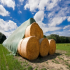 Kaitsev agrokiud põhuhunnikute ja heinakuhjade katmiseks, 140 g/m², 9,8 × 12,5 m