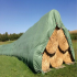 Kaitsev agrokiud põhuhunnikute ja heinakuhjade katmiseks, 140 g/m², 9,8 × 12,5 m