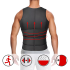 Neopreenist fitnessvest meestele, salendav spordi- ja treeningvest saunaefektiga M
