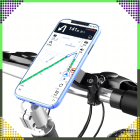 Jalgratta telefonihoidik navigeerimiseks, universaalne MTB, 4,7–7,2 cala, 22,2–28,6 mm