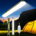 Täispuhutav LED-matkavalgusti USB 500 Lm 90x12cm
