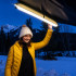 Täispuhutav LED-matkavalgusti USB 500 Lm 90x12cm