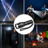 Taktikaline veekindel sõjaväeline LED-taskulamp – T6, 10W, 200Lm, Zoom 300m